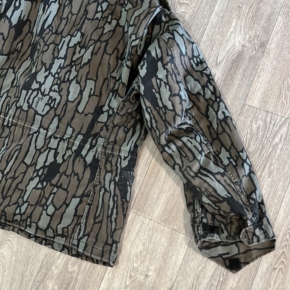 M-65 Tree Bark pattern field jacket men’s sz L, as is - Picture 15 of 16